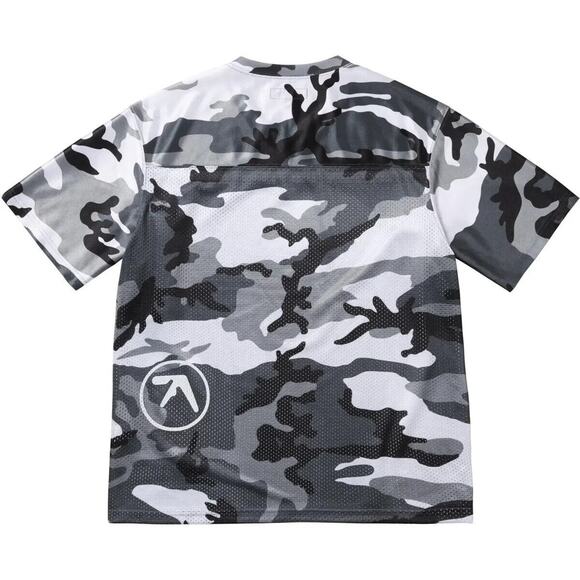 Supreme Aphex Twin Football Jersey Snow Camo SS25 Men’s Size XL - Picture 2 of 5